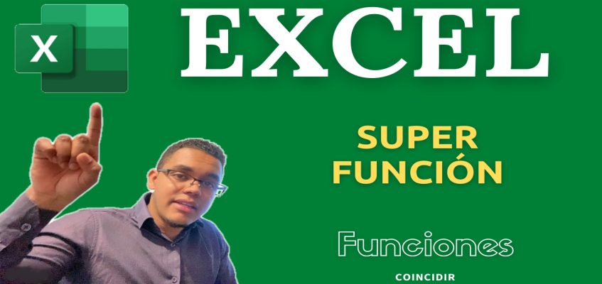 Funcion coincidir de Excel