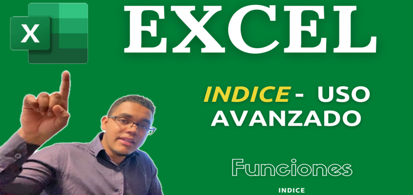 Función Indice de Excel